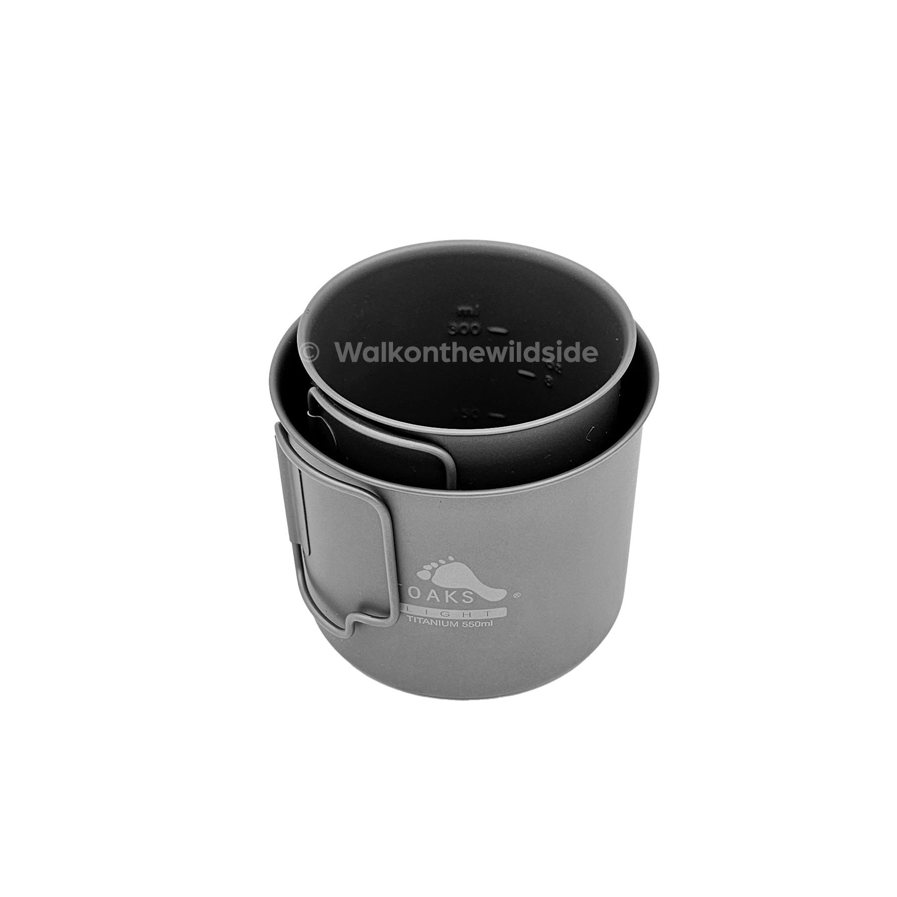 Toaks Pot 550-L mit Cup 450-L darin